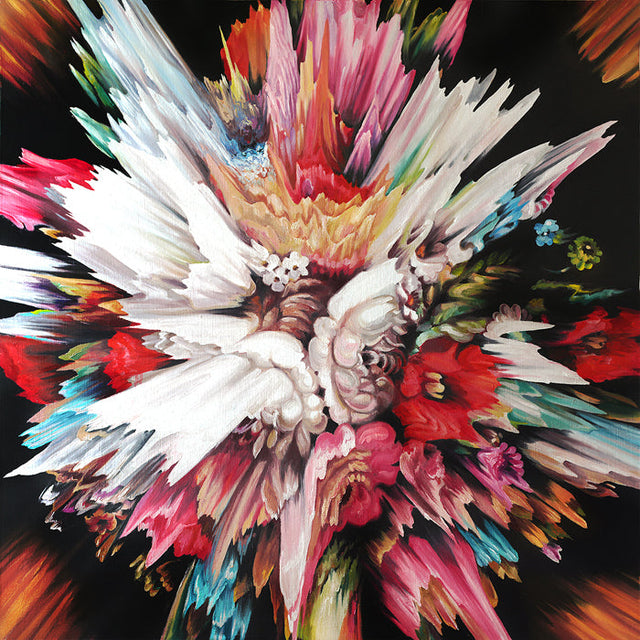 FLORAL GLITCH II by Kate Tova | FINE ART