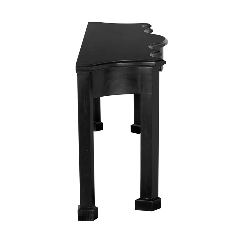 ESTATE CONSOLE HAND RUBBED BLACK | TABLE