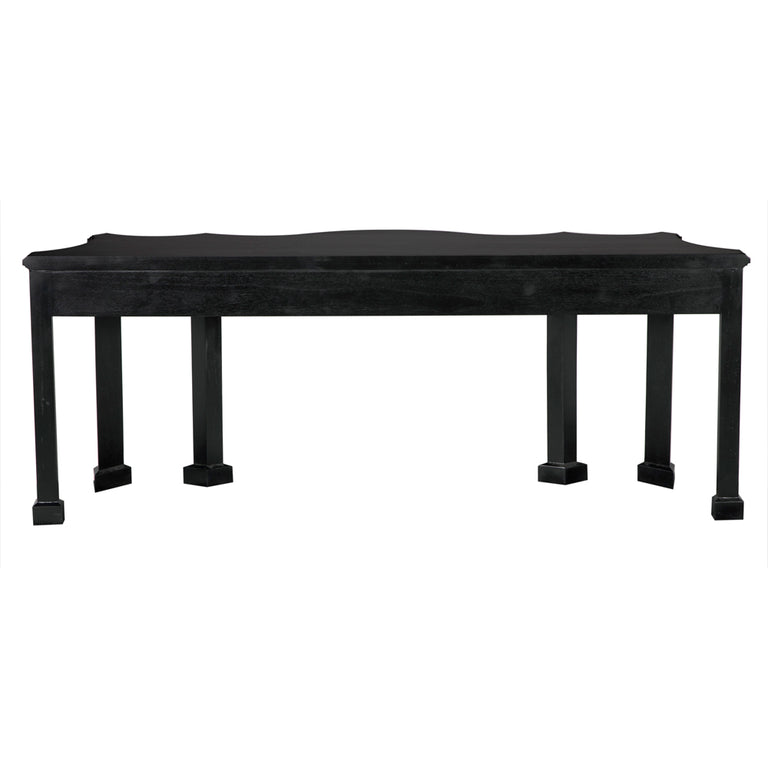 ESTATE CONSOLE HAND RUBBED BLACK | TABLE