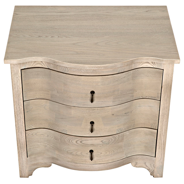 CURVED FRONT SIDE TABLE | TABLE