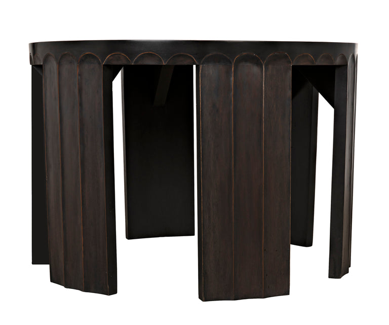 FLUTED SIDE TABLE | TABLE