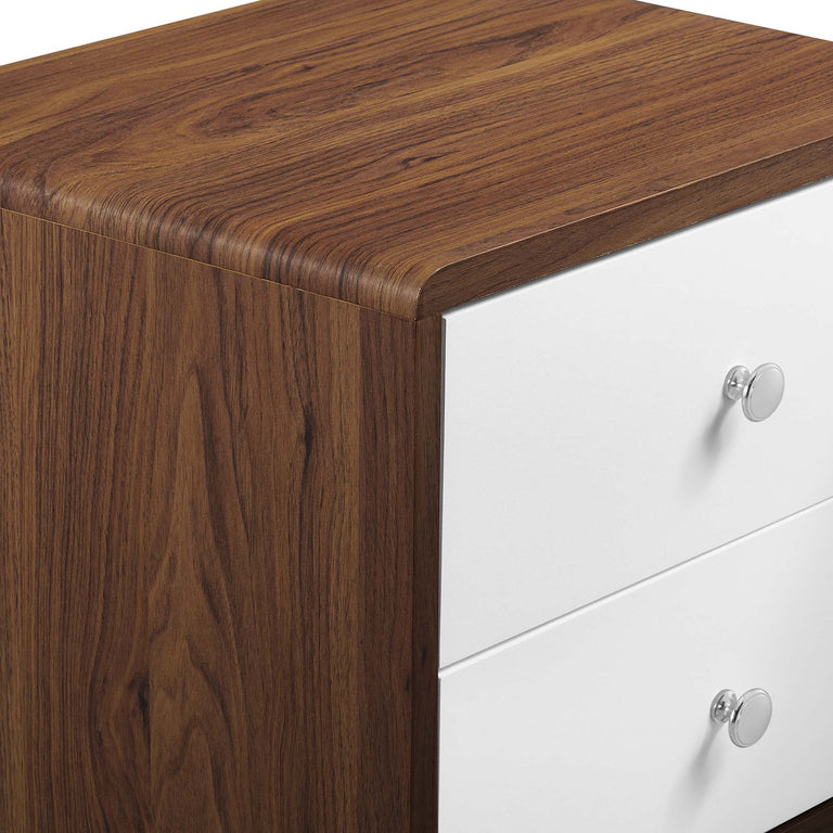 TRANSMIT | NIGHTSTAND | WALNUT WHITE