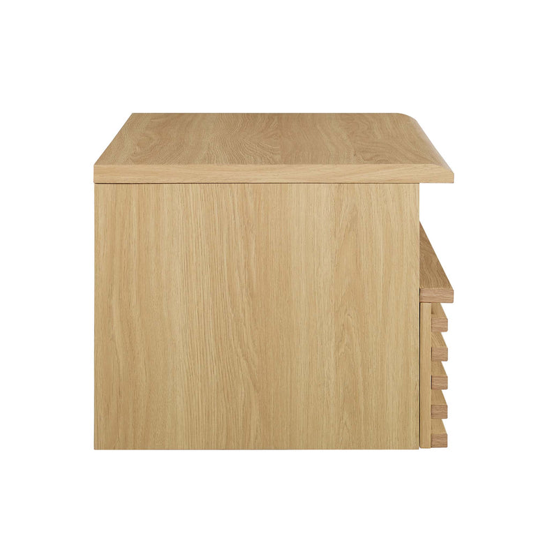 RENDER | NIGHTSTAND WALL MOUNTED | OAK