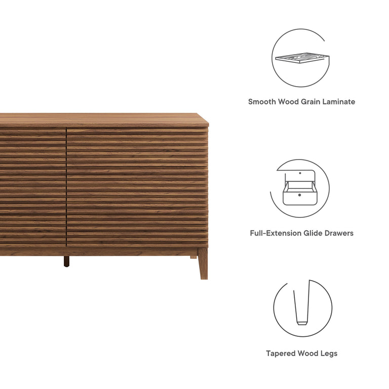 RENDER | DRESSER | WALNUT