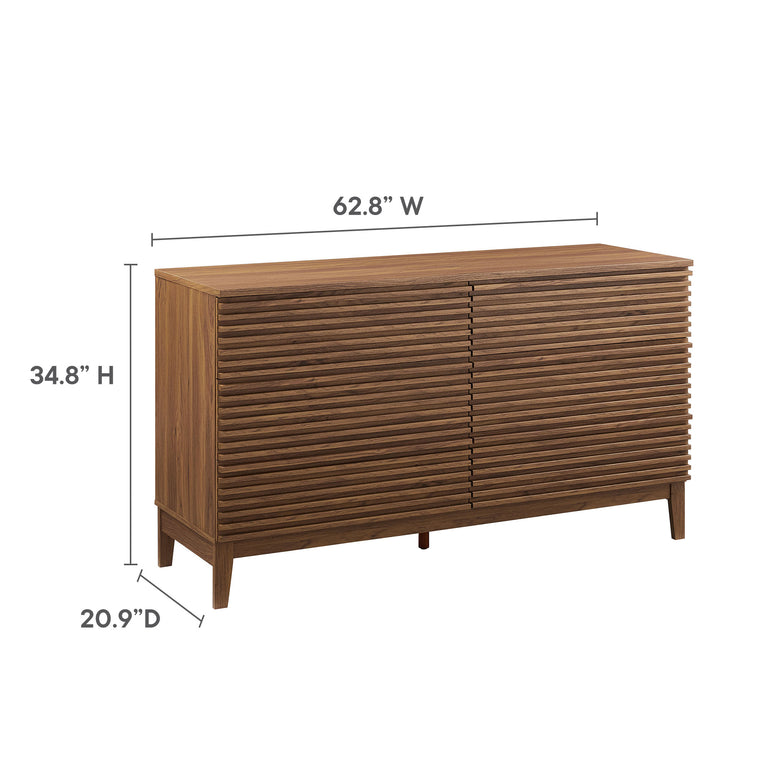 RENDER | DRESSER | WALNUT