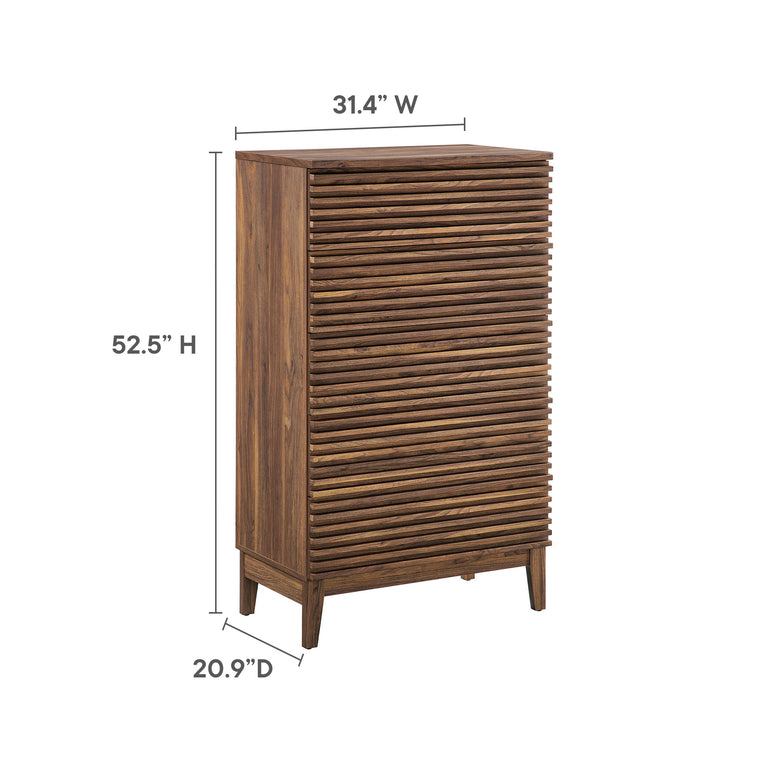 RENDER | DRESSER | WALNUT