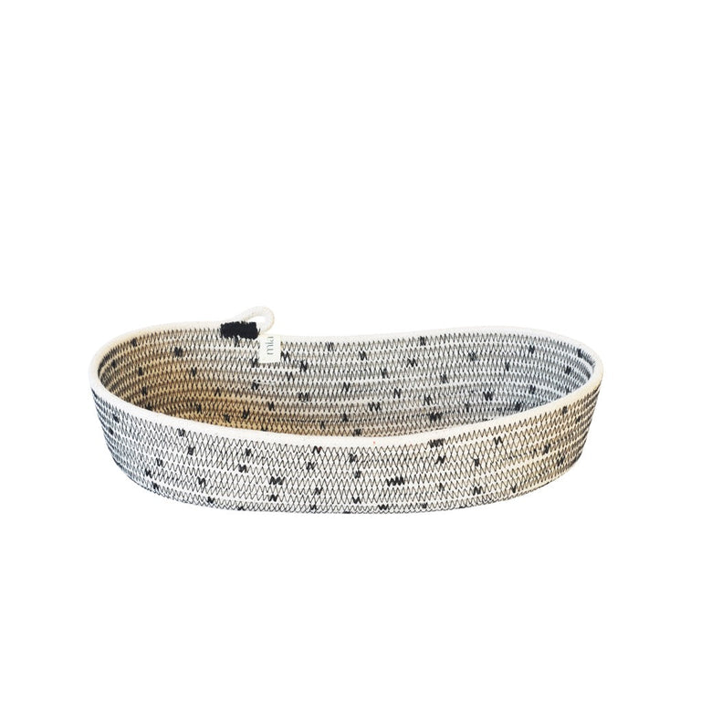 IVORY COTTON OVAL BASKETS (SOUTH AFRICA)