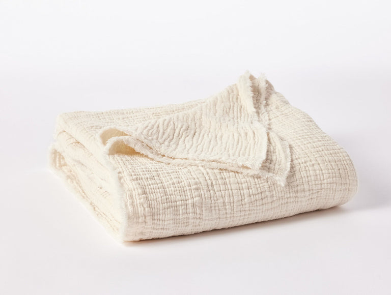 TOPANGA ORGANIC MATELASSE THROW | THROWS