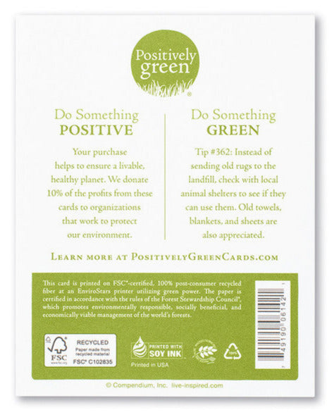 Love is always open arms | GREETING CARD