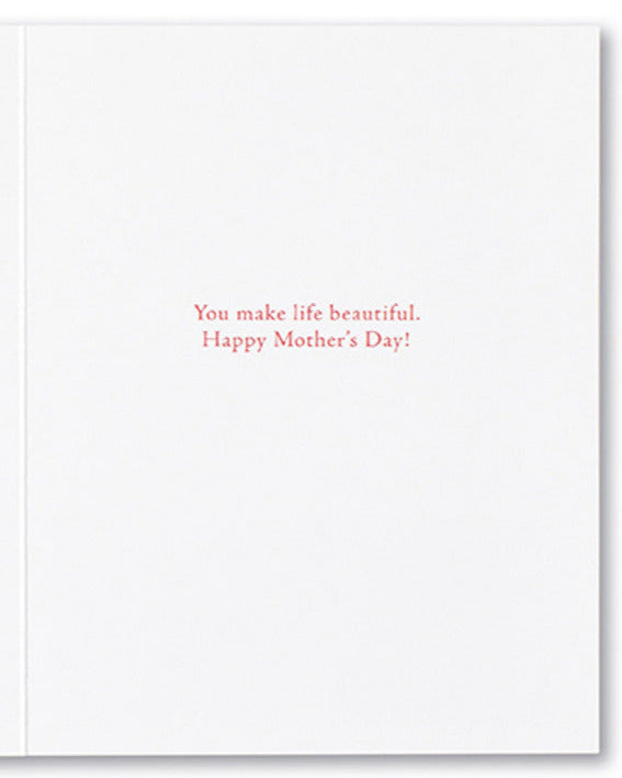 You are not only good yourself, but also the cause of good in others. | GREETING CARD