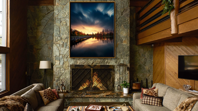 Explosion by Elinoz Sabus | stretched canvas wall art