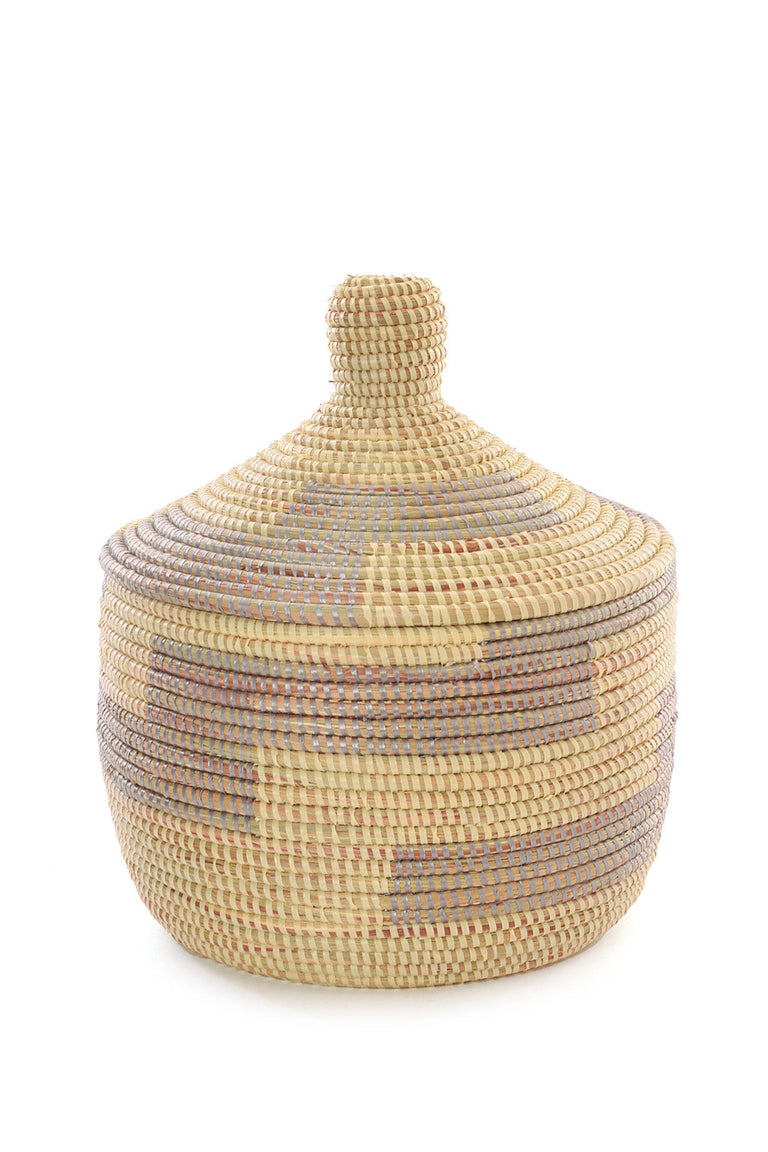 SAND ZAG PATTERN BASKETS (SENEGAL) | BASKET