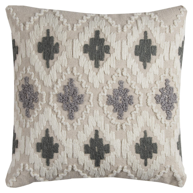 LUNDSTRØM BLUE  IKAT URBAN FARMHOUSE THROW PILLOW