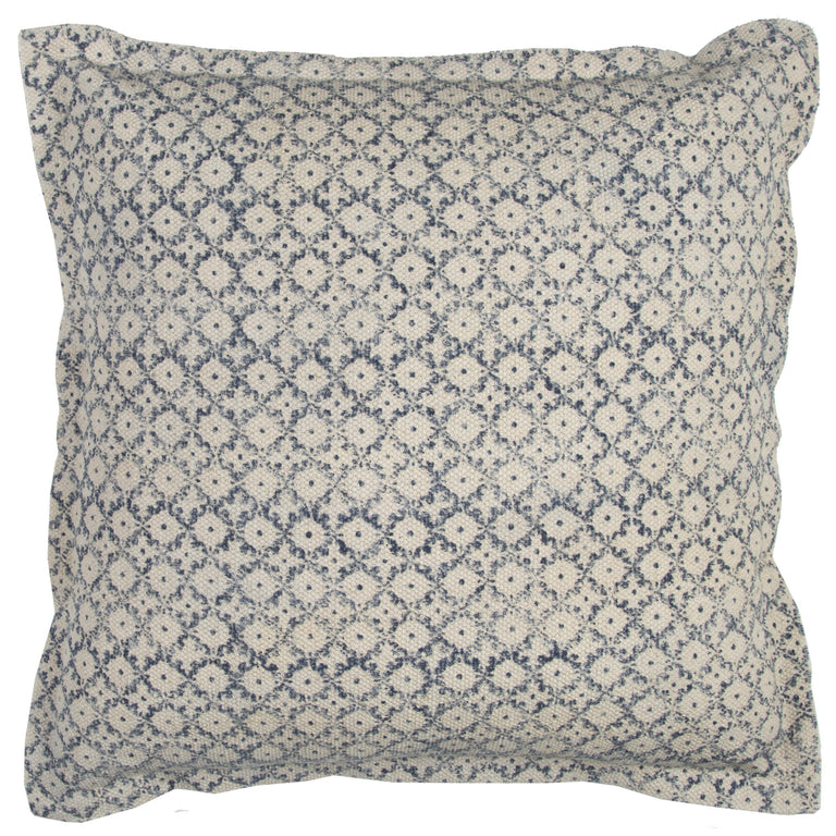 HOLLÆNDER BLUE  DITSY URBAN FARMHOUSE THROW PILLOW