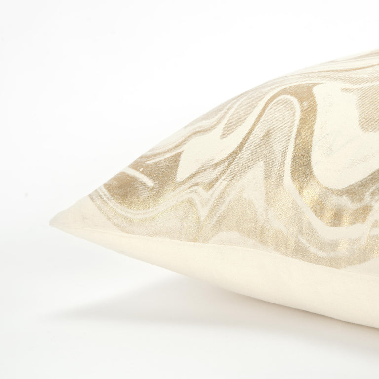 HALD NEUTRAL  ABSTRACT CITY CHIC THROW PILLOW