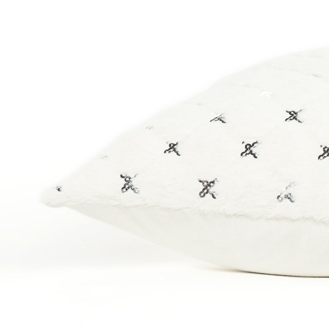 HENNINGSEN NATURAL DIAMOND ART DECO THROW PILLOW
