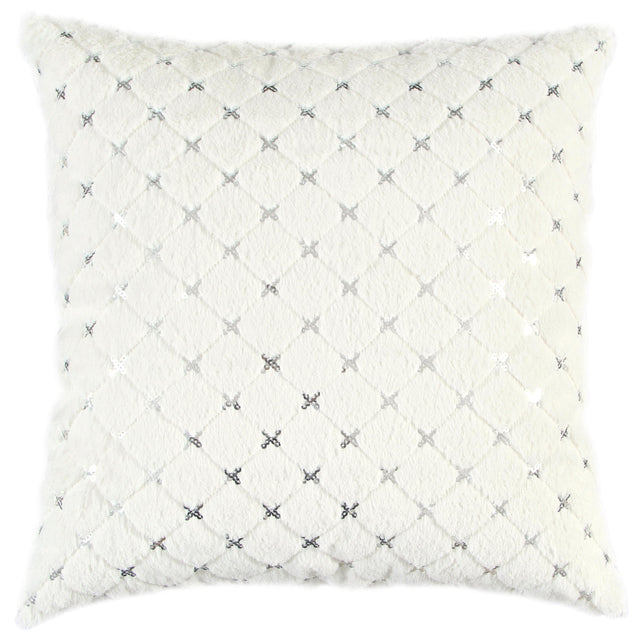 HENNINGSEN NATURAL DIAMOND ART DECO THROW PILLOW