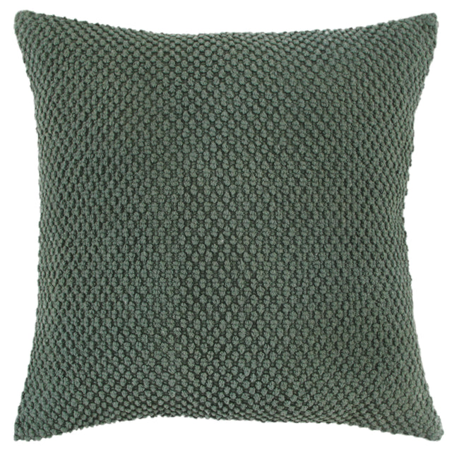 OLSSON OLIVE GREEN SOLID URBAN FARMHOUSE THROW PILLOW