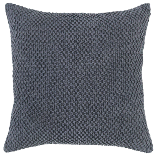 BUCH DK GREY SOLID URBAN FARMHOUSE THROW PILLOW