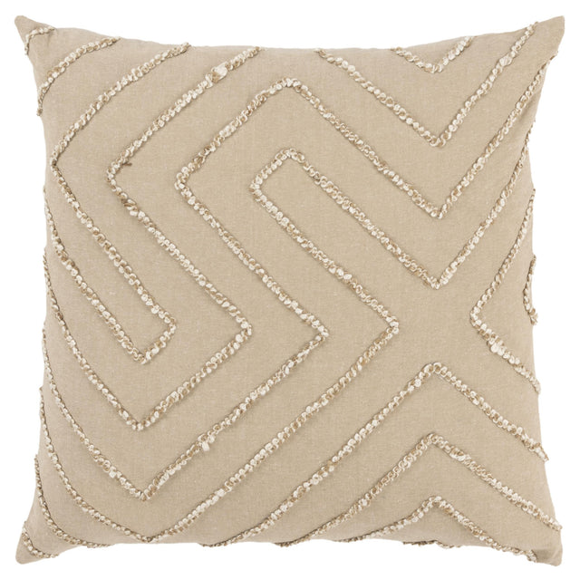 MUNCH NATURAL GEOMETRIC CRAFT THROW PILLOW