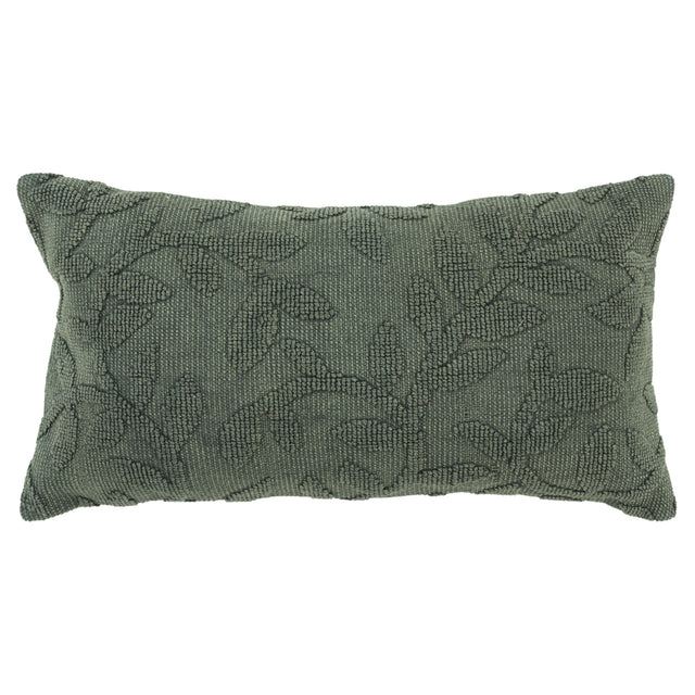 MATTHIESEN GREEN BOTANICAL MODERN INDUSTRIAL THROW PILLOW