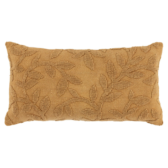 LINDBERG ORANGE BOTANICAL MODERN INDUSTRIAL THROW PILLOW