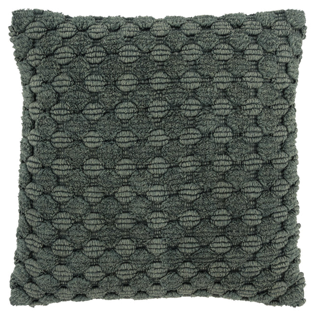 ISAKSEN GREEN STRIPE PATTERNED SOLID MODERN INDUSTRIAL THROW PILLOW