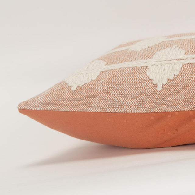 DUUS PINK DIAMOND MODERN INDUSTRIAL THROW PILLOW