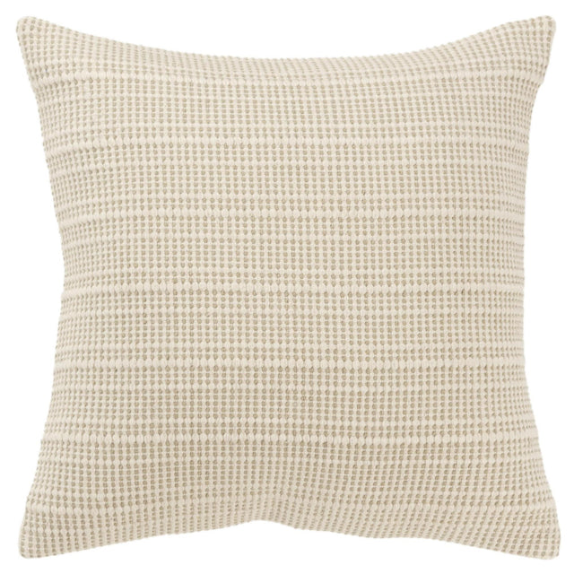 THERKELSEN NATURAL STRIPE MODERN INDUSTRIAL THROW PILLOW