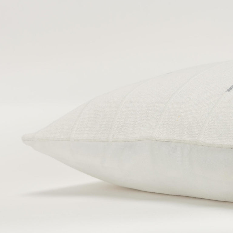 BIRK IVORY GEOMETRIC GLAM THROW PILLOW