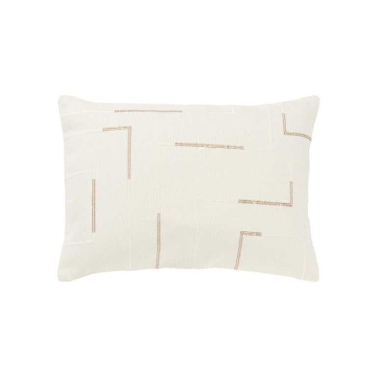 VESTER GOLD GEOMETRIC GLAM THROW PILLOW