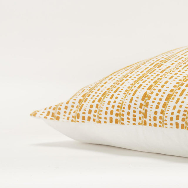 JANSEN YELLOW ANIMAL SKIN MODERN FARMHOUSE THROW PILLOW