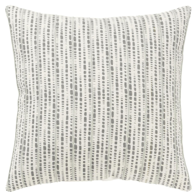 STOKHOLM IVORY ANIMAL SKIN MODERN FARMHOUSE THROW PILLOW