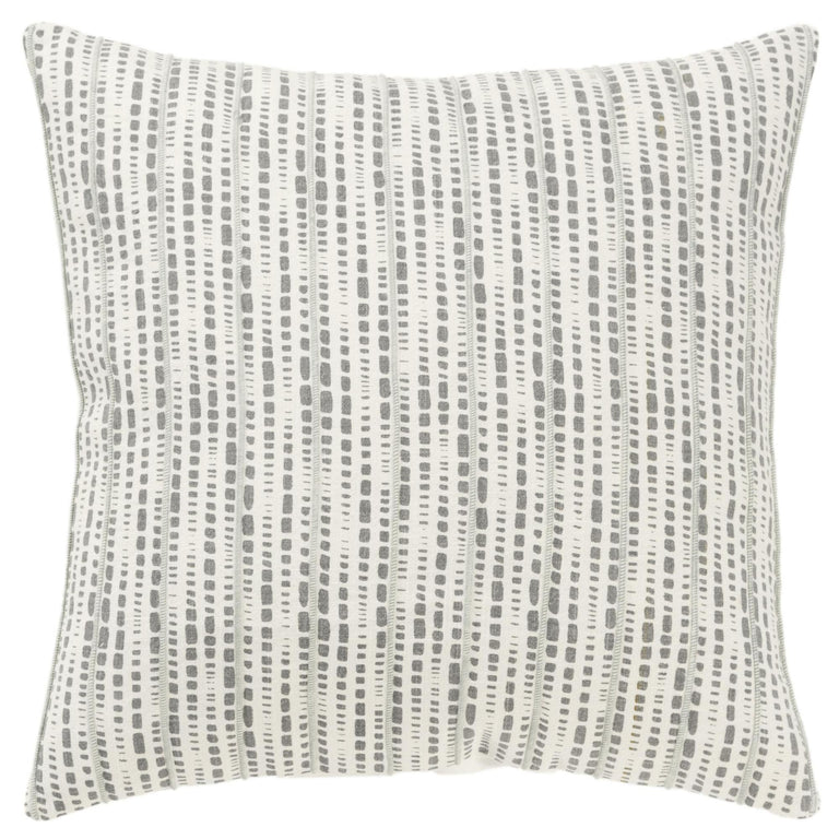 STOKHOLM IVORY ANIMAL SKIN MODERN FARMHOUSE THROW PILLOW