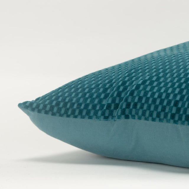 BEGUM GREEN SOLID MODERN INDUSTRIAL THROW PILLOW