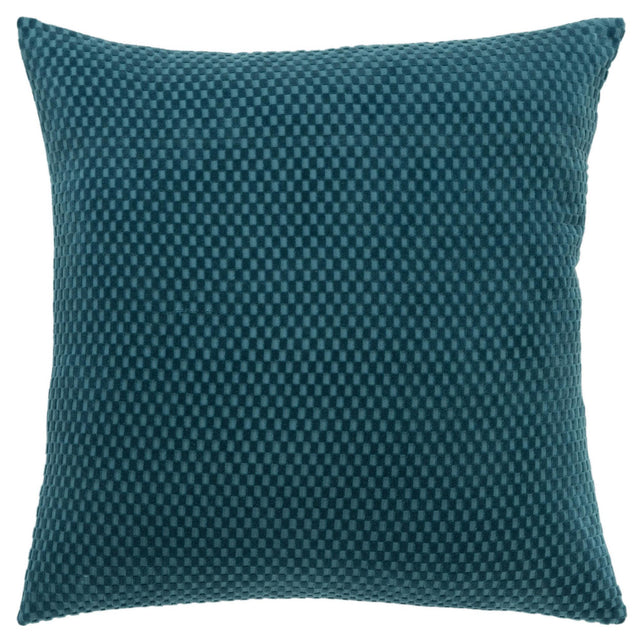 BEGUM GREEN SOLID MODERN INDUSTRIAL THROW PILLOW