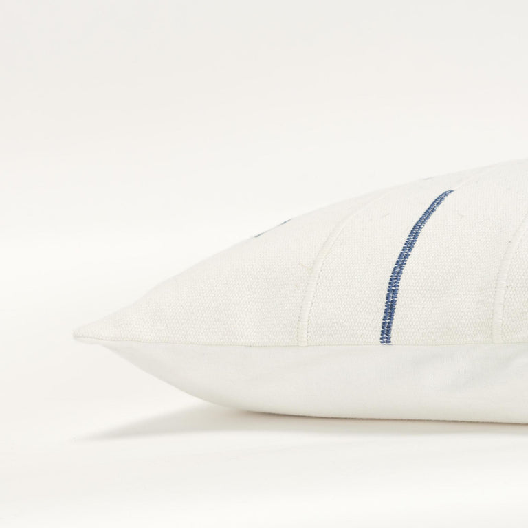 GRØNBECH IVORY GEOMETRIC GLAM THROW PILLOW