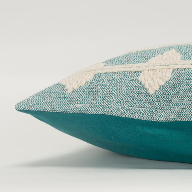 HØJLUND BLUE DIAMOND MODERN INDUSTRIAL THROW PILLOW