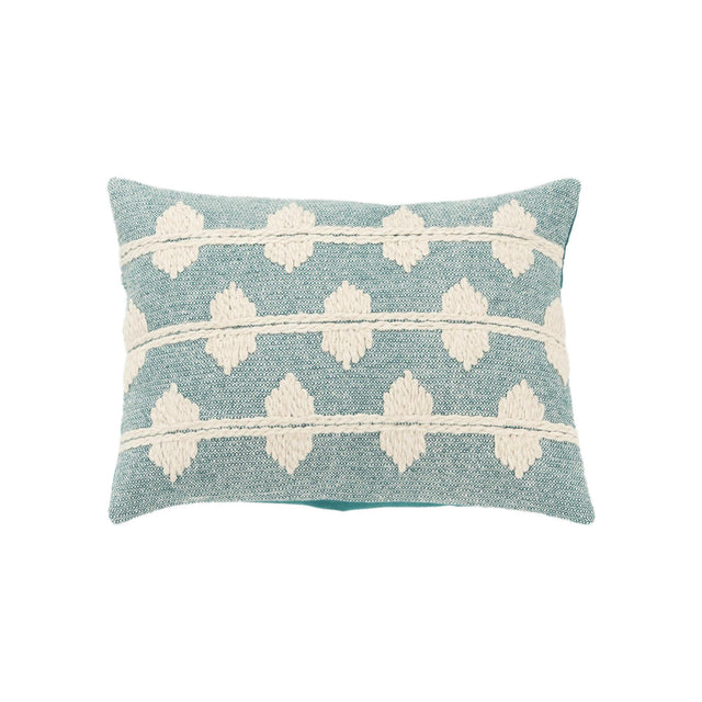 HØJLUND BLUE DIAMOND MODERN INDUSTRIAL THROW PILLOW