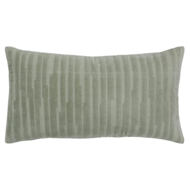 PAPE GREEN TRANSITIONAL MODERN INDUSTRIAL THROW PILLOW