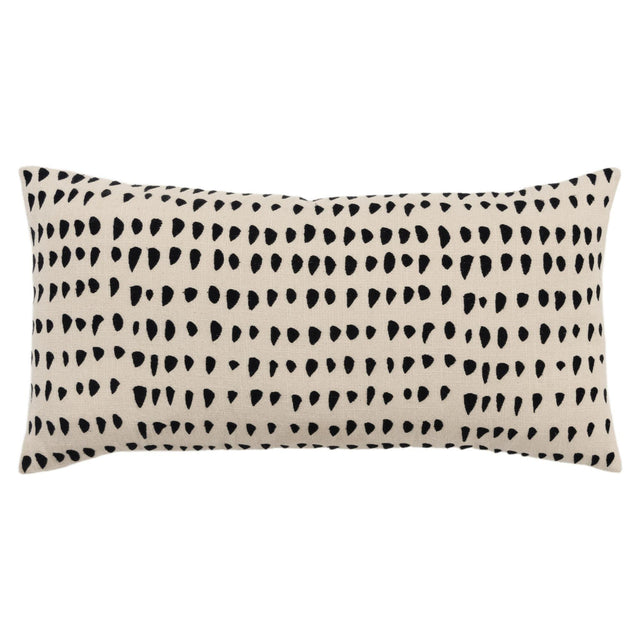SUNESEN BLACK  ANIMAL SKIN MODERN INDUSTRIAL  THROW PILLOW