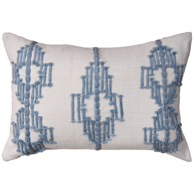 HALBERG NATURAL MEDALLION MODERN CRAFT THROW PILLOW
