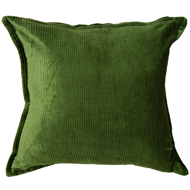 HVIDBERG GREEN SOLID MODERN INDUSTRIAL THROW PILLOW