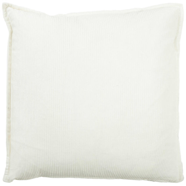 BALLING WHITE SOLID MODERN INDUSTRIAL THROW PILLOW