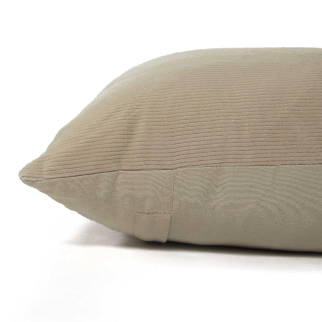 LYKKEGAARD NATURAL SOLID MODERN INDUSTRIAL THROW PILLOW