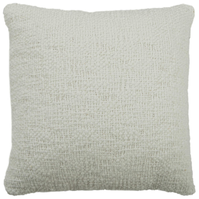 STENSGAARD IVORY SOLID MODERN INDUSTRIAL THROW PILLOW