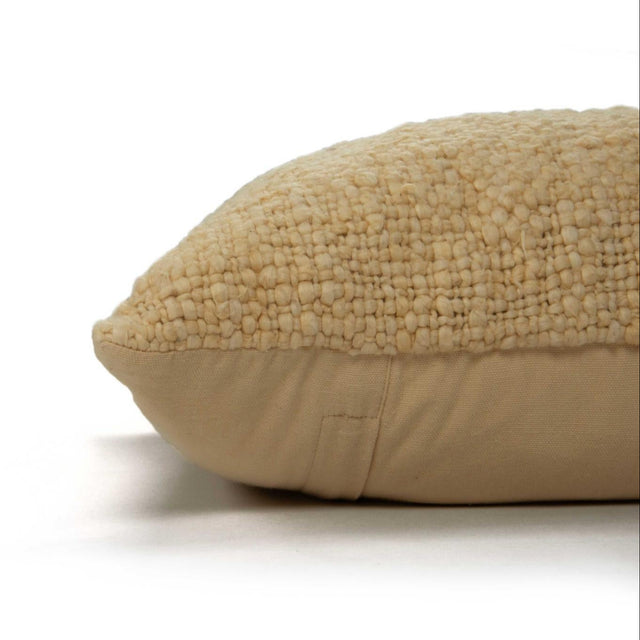 ENGSTRØM YELLOW SOLID MODERN INDUSTRIAL THROW PILLOW