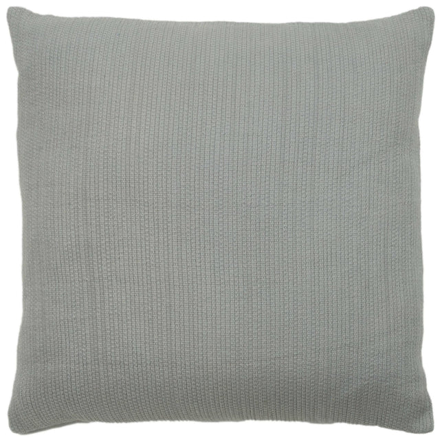 RANDRUP GREY SOLID COTTAGE THROW PILLOW