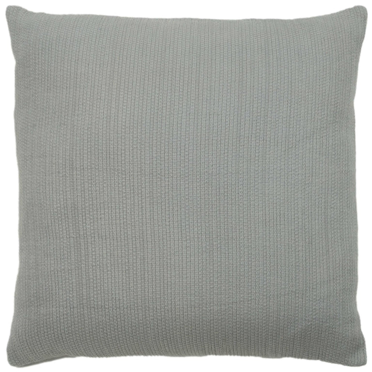 RANDRUP GREY SOLID COTTAGE THROW PILLOW
