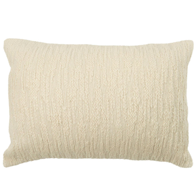 GRØNBORG NATURAL SOLID MODERN INDUSTRIAL THROW PILLOW